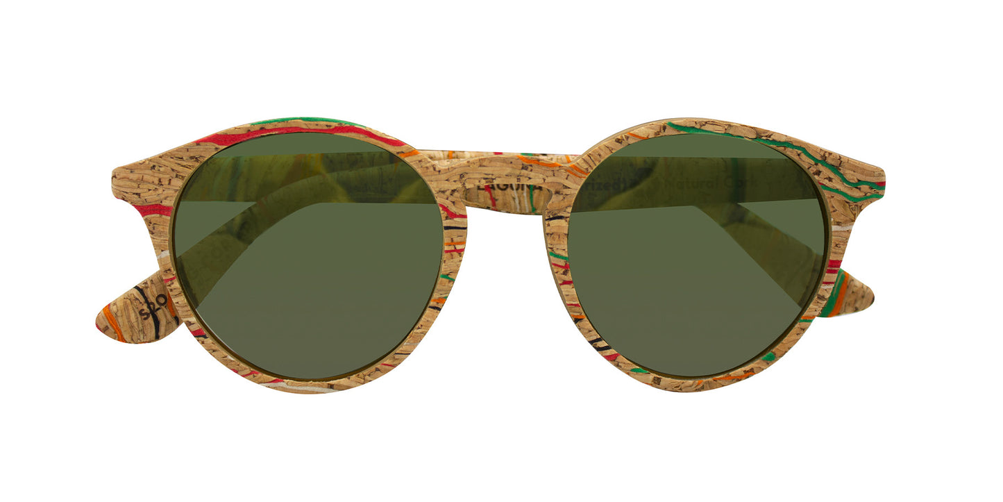 Parafina Laguna Recycled Cork Sunglasses