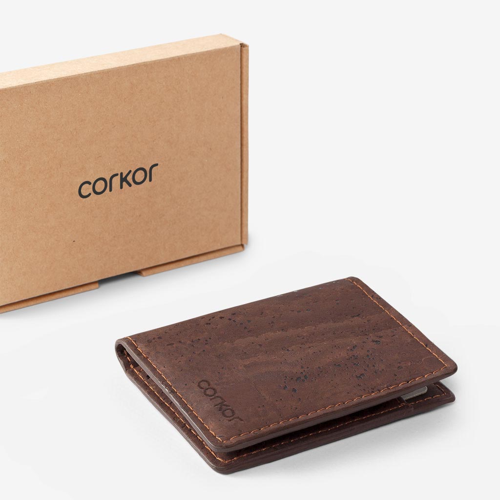 Corkor RFID Blocking Minimalist Cork Wallet - HowCork
