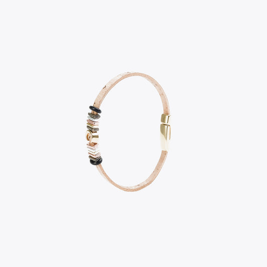 Artelusa Cork Moon Bracelet