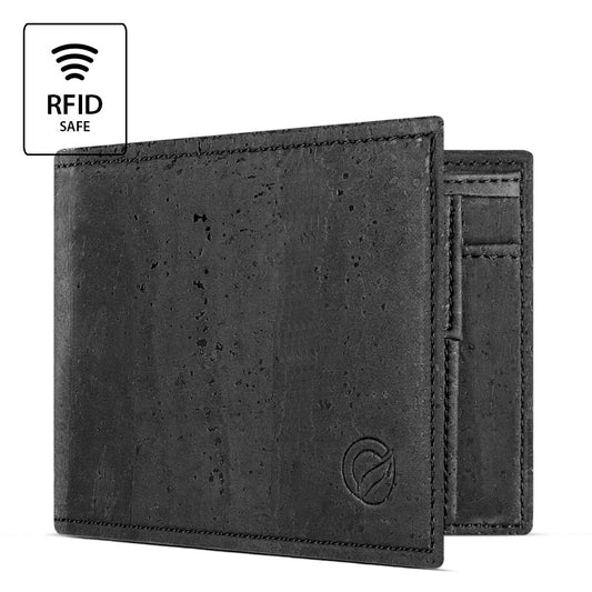 Men's Cork Wallet with Coin Pocket | HowCork - The Cork Marketplace