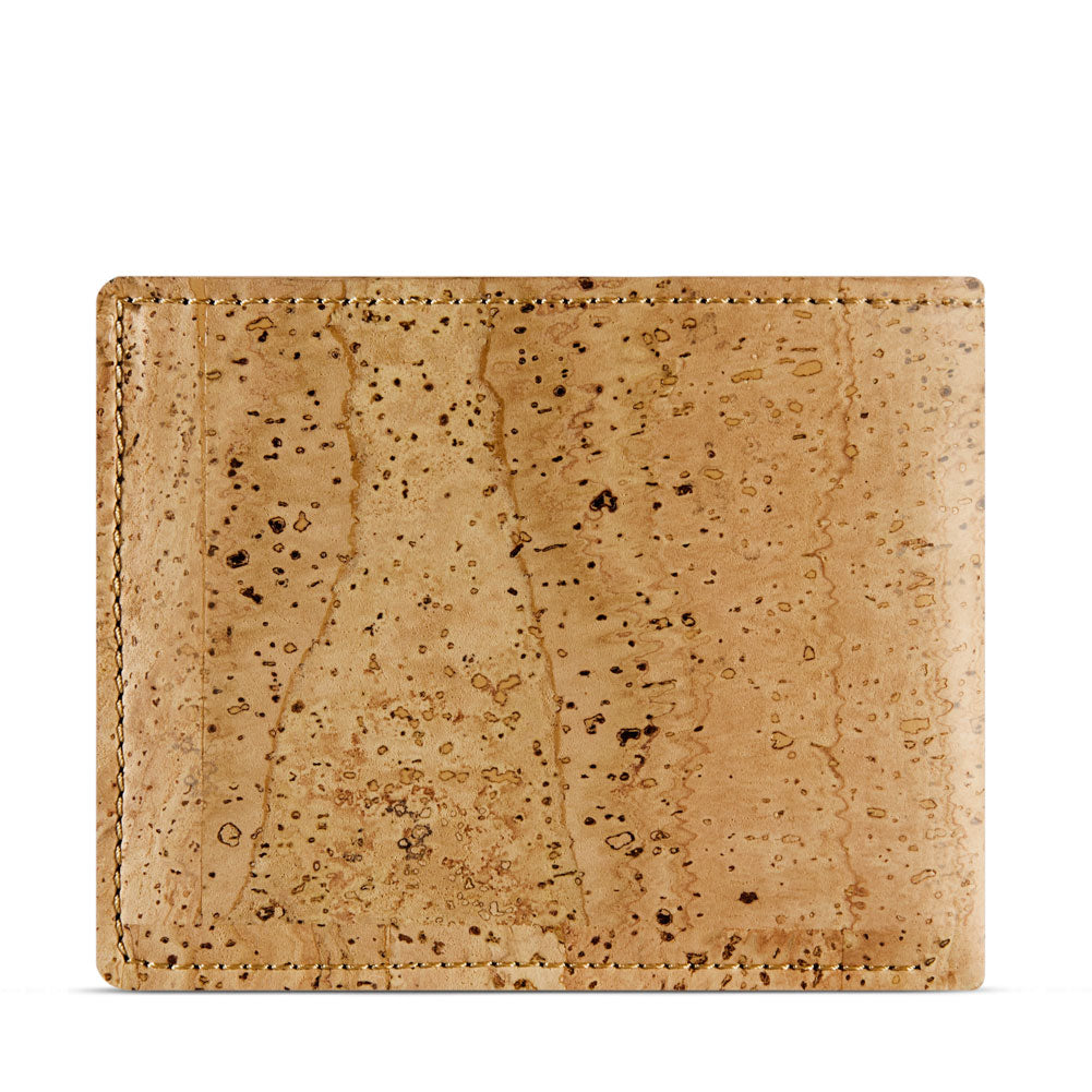 Men's Cork Wallet with Coin Pocket | HowCork - The Cork Marketplace