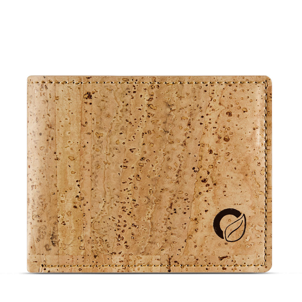 Men's Cork Wallet with Coin Pocket | HowCork - The Cork Marketplace