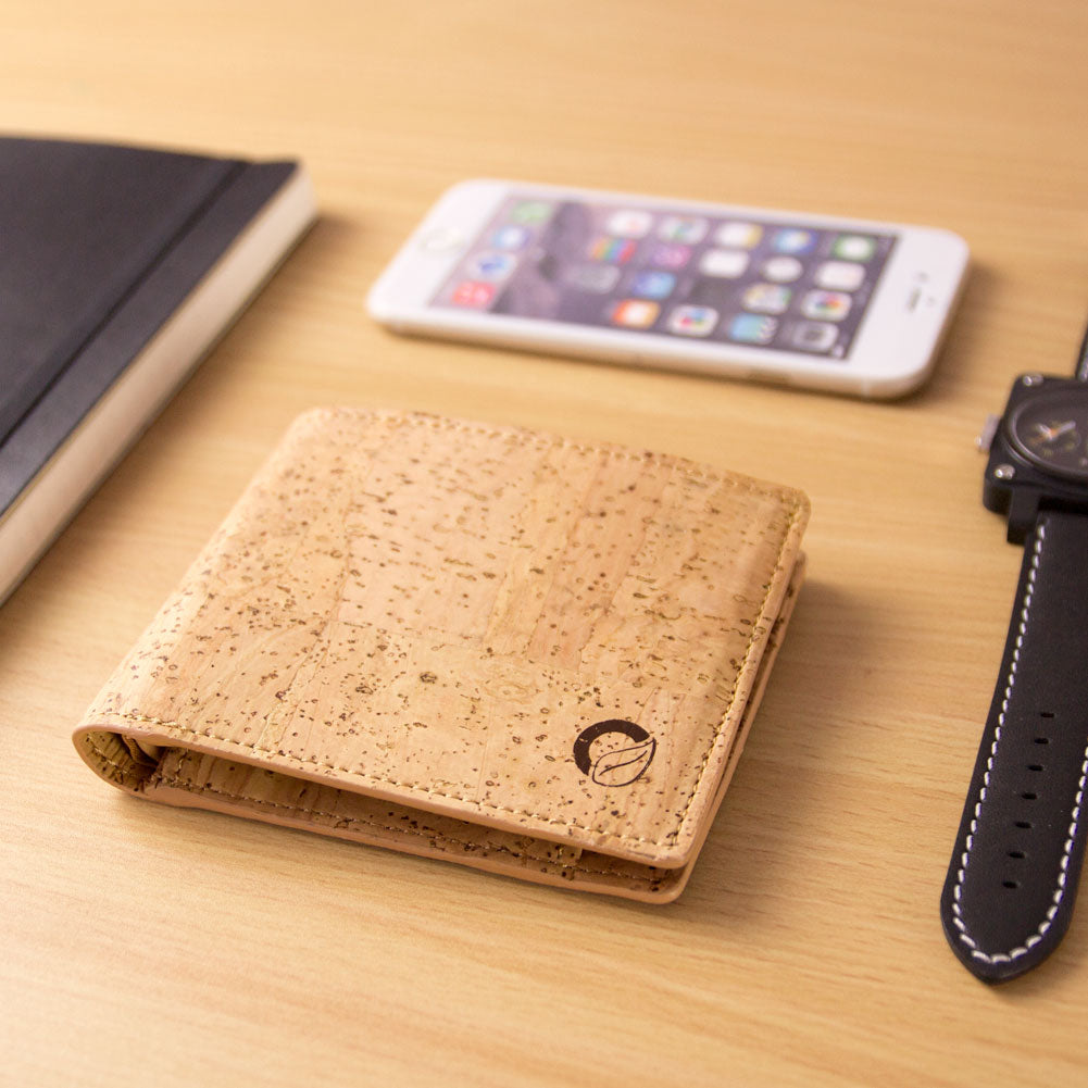 Corkor Cork Wallet with Coin Pocket