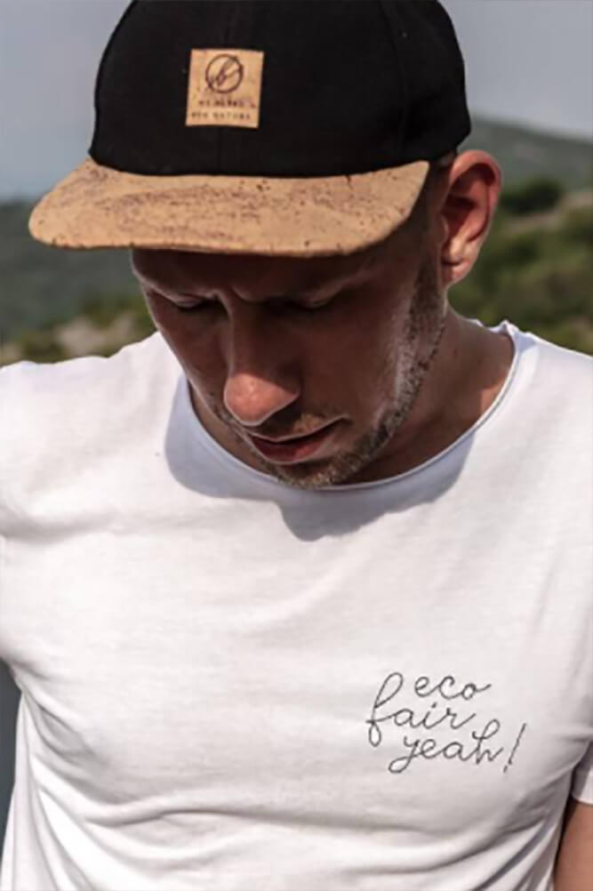 Bleed 6-Panel Cork & Organic Cotton Cap