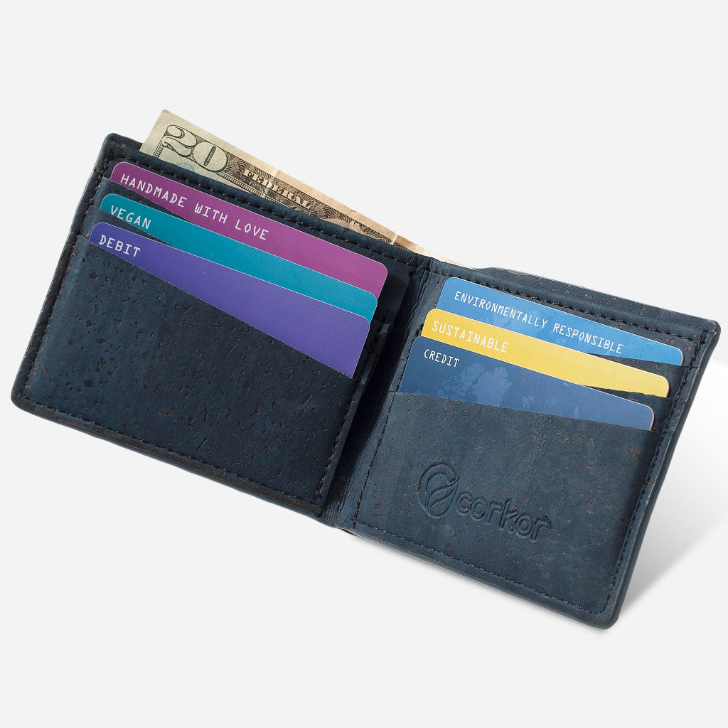 Corkor Slim Bi-Fold Cork Wallet