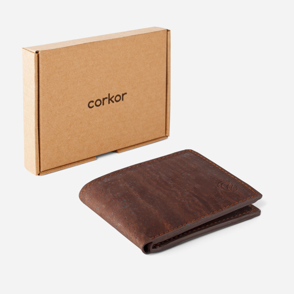 Corkor Slim Bi-Fold Cork Wallet