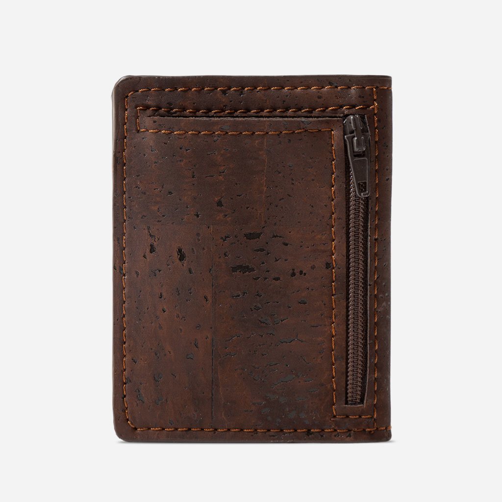 Corkor Slim Cork Wallet with Coin Pocket