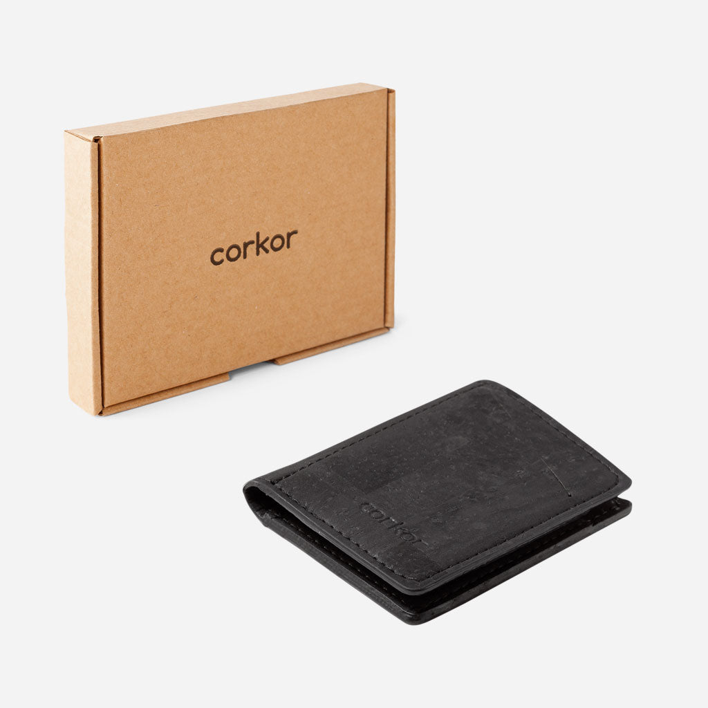 Corkor Slim Cork Wallet with Coin Pocket