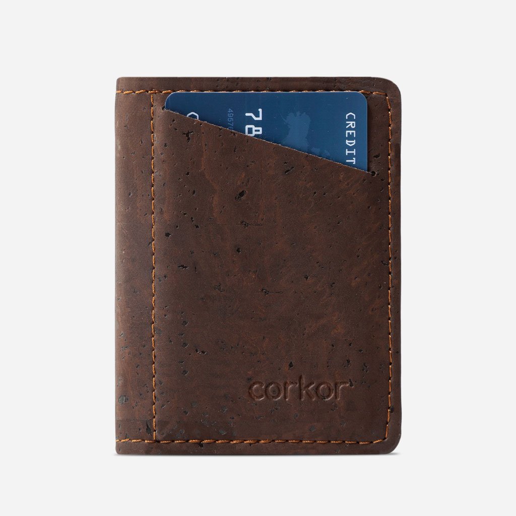 Corkor Slim Cork Wallet with Coin Pocket