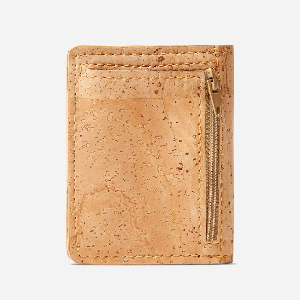 Corkor Slim Cork Wallet with Coin Pocket