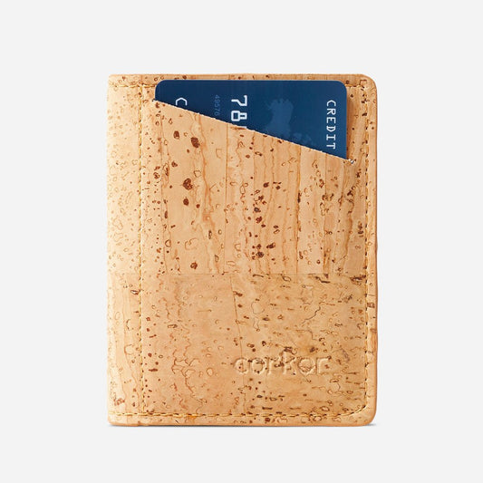 Corkor Slim Cork Wallet with Coin Pocket