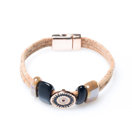 Lucky Eye Cork Bracelet | HowCork - The Cork Marketplace