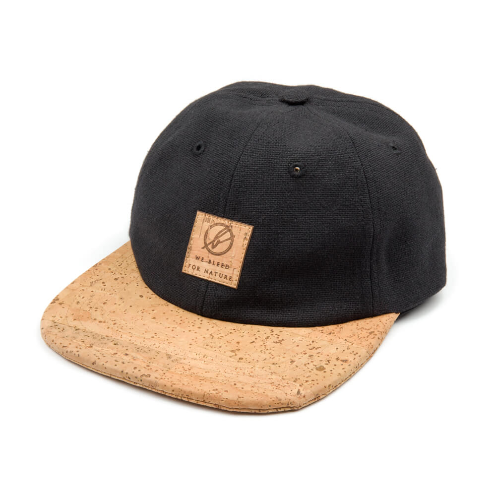 Bleed 6-Panel Cork & Organic Cotton Cap