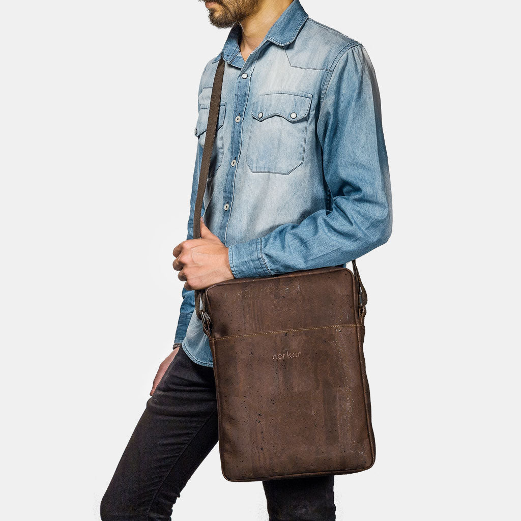 Corkor Cork Medium Briefcase Bag
