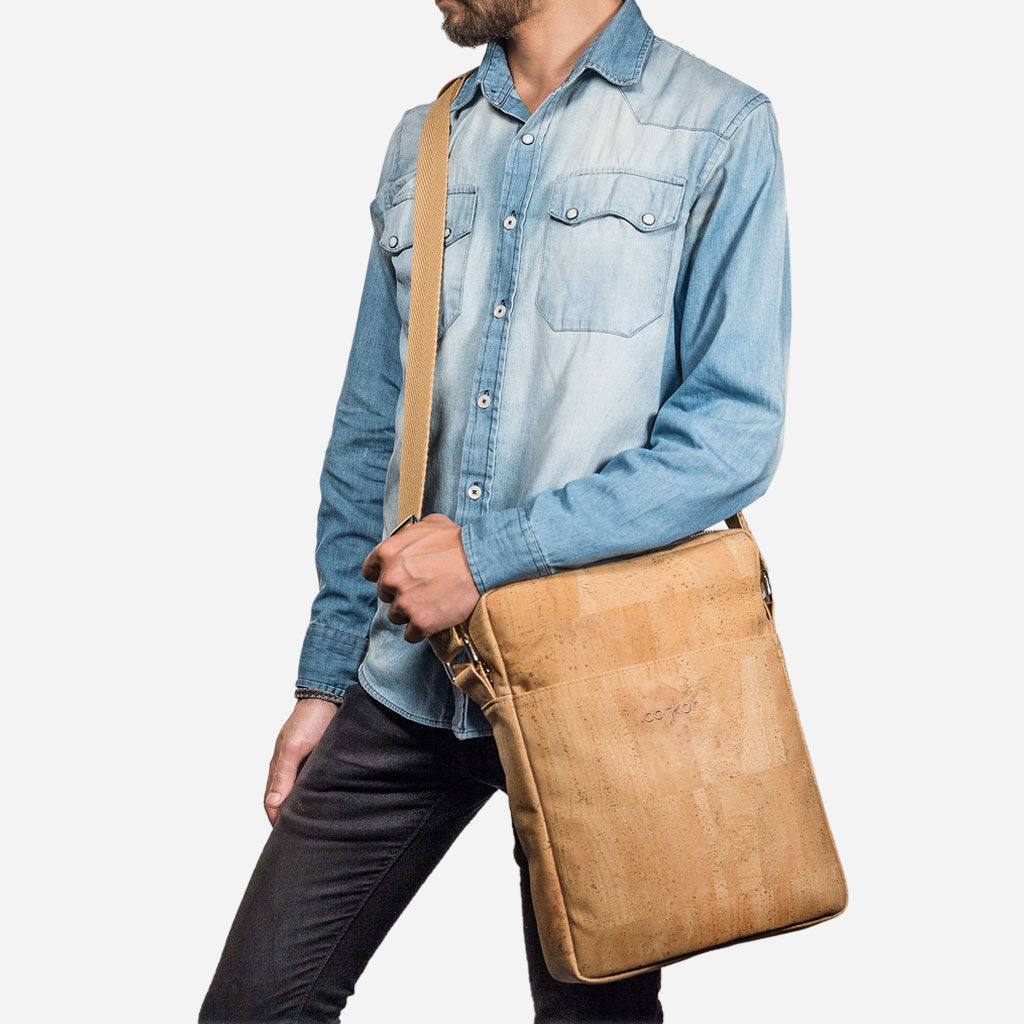 Corkor Cork Medium Briefcase Bag