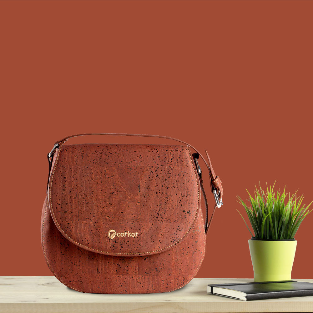 Cork Saddle Bag | HowCork - The Cork Marketplace
