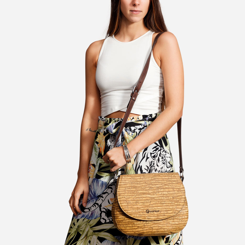 Cork Saddle Bag | HowCork - The Cork Marketplace