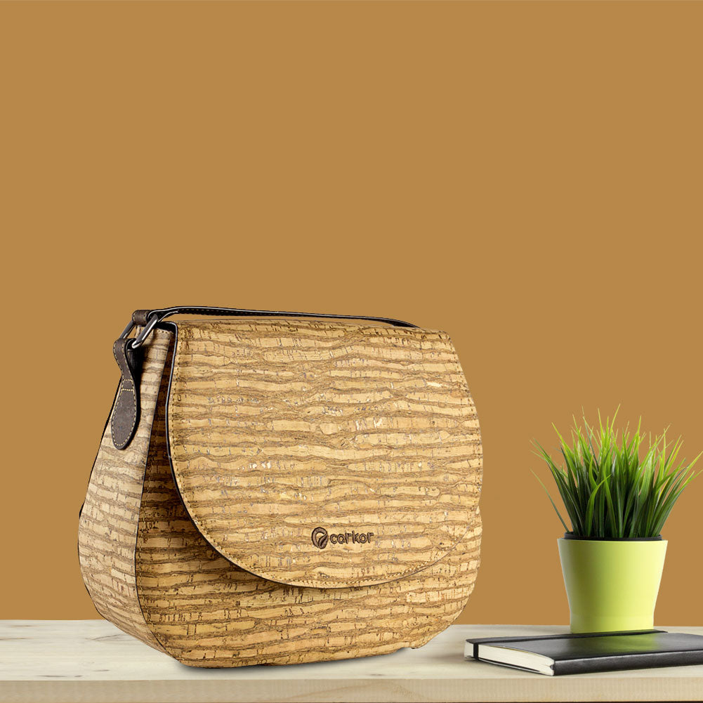 Cork Saddle Bag | HowCork - The Cork Marketplace