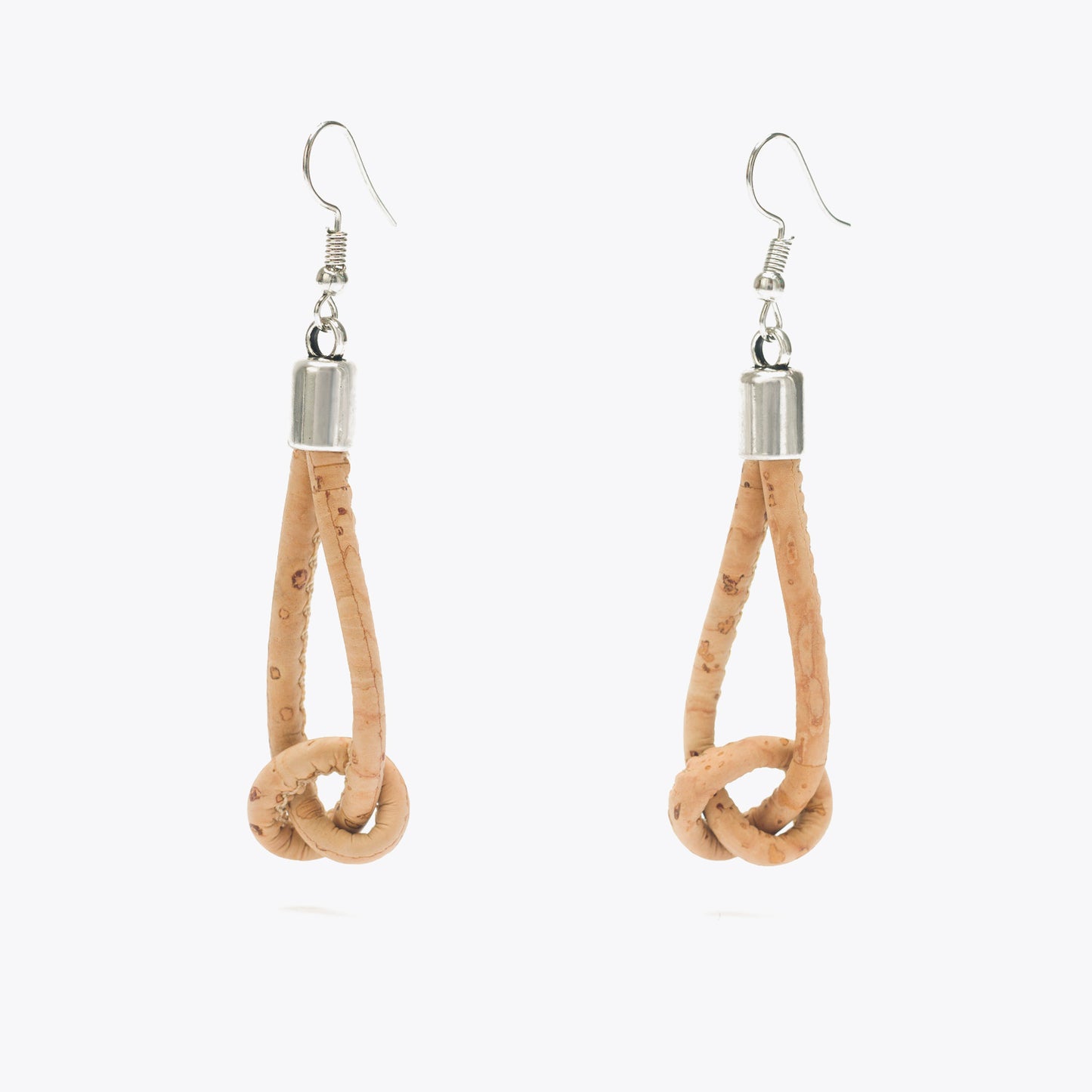 Artelusa Cork Earrings with Knot