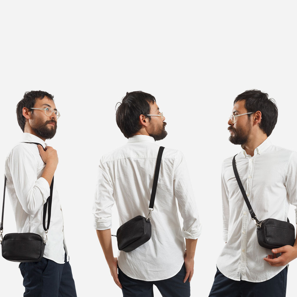Corkor Horizontal Cork Crossbody Pouch
