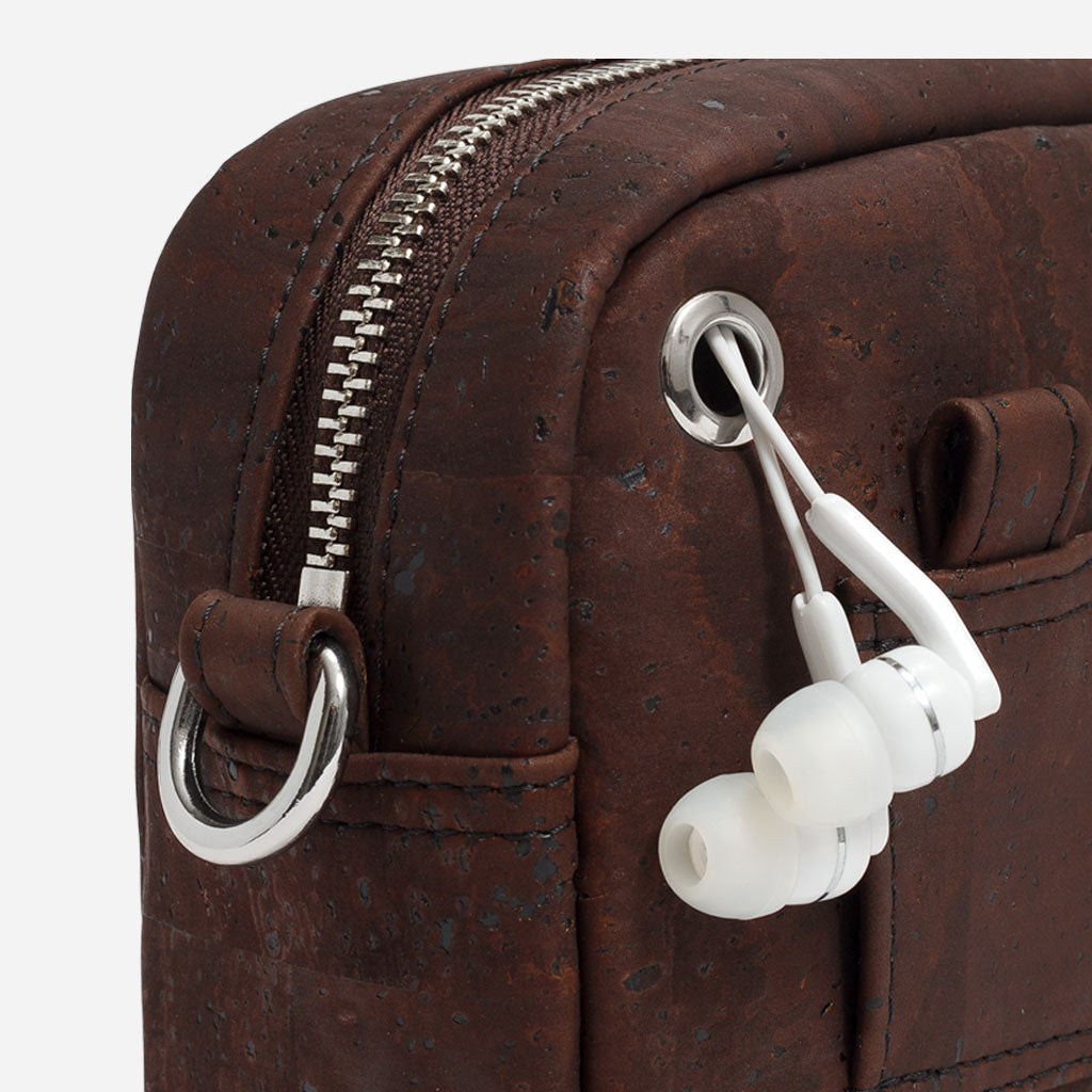 Corkor Horizontal Cork Crossbody Pouch