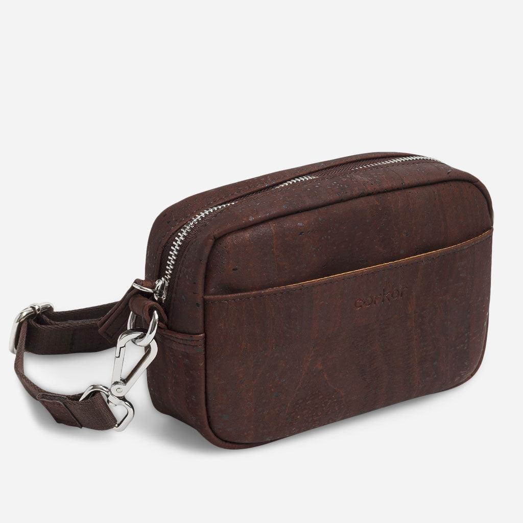 Corkor Horizontal Cork Crossbody Pouch