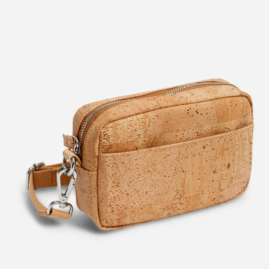 Corkor Horizontal Cork Crossbody Pouch