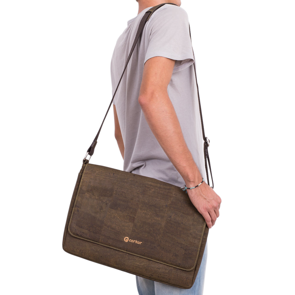 Cork Messenger Bag | HowCork - The Cork Marketplace
