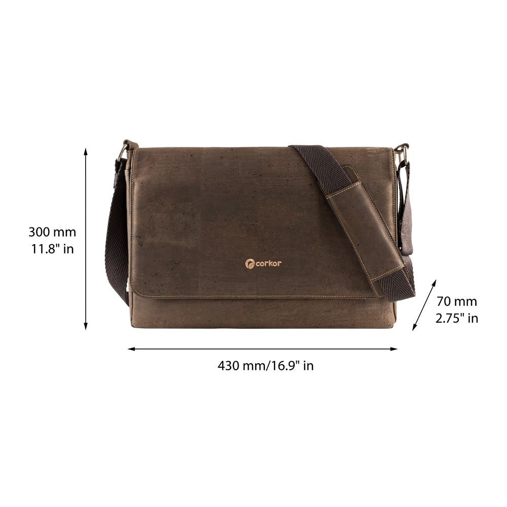 Cork Messenger Bag | HowCork - The Cork Marketplace