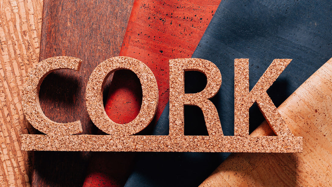 Basil with "Vegan" written in cork in front - 7 Natural Fabrics Used in Sustainable Fashion | HowCork Blog
