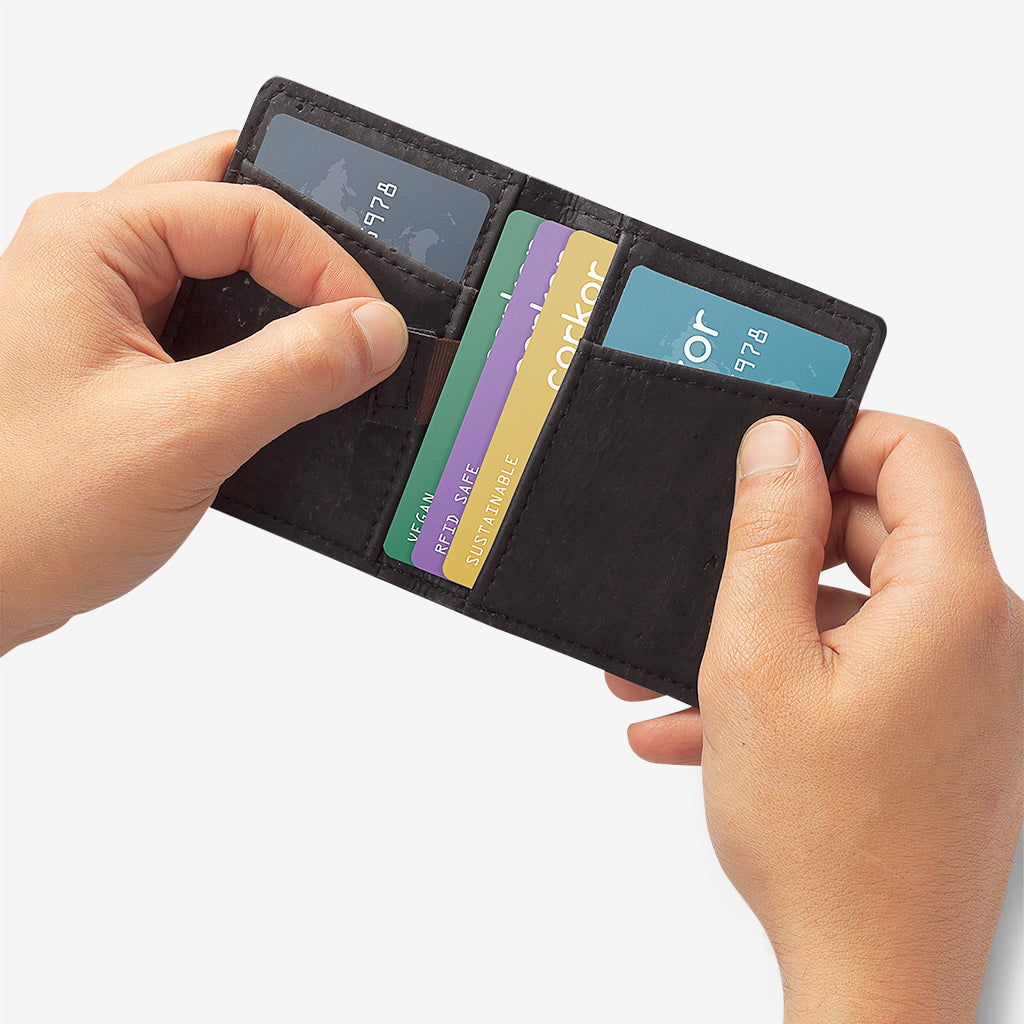 Corkor RFID Blocking Minimalist Cork Wallet - HowCork