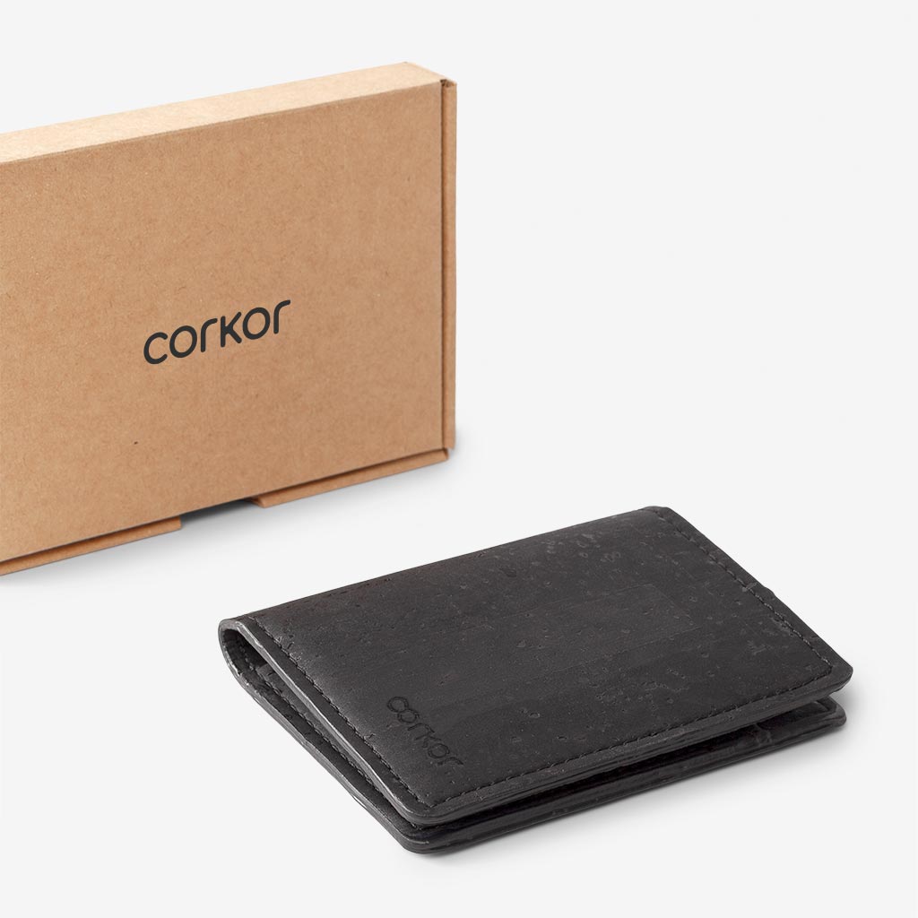 Corkor RFID Blocking Minimalist Cork Wallet - HowCork
