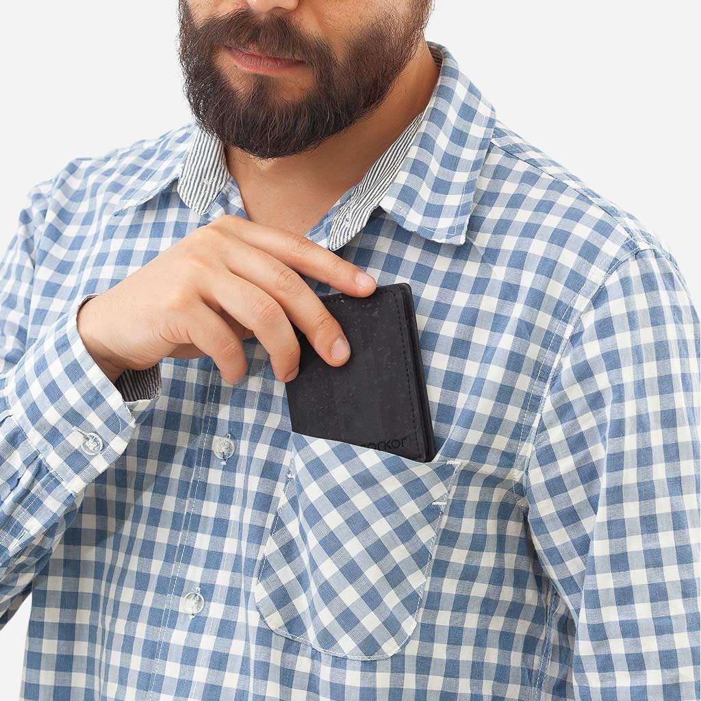 Corkor RFID Blocking Minimalist Cork Wallet - HowCork