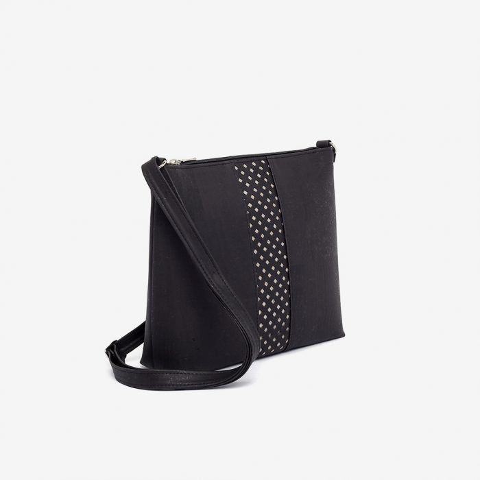 Artelusa Cork Purse with Laser-Cut Diamonds