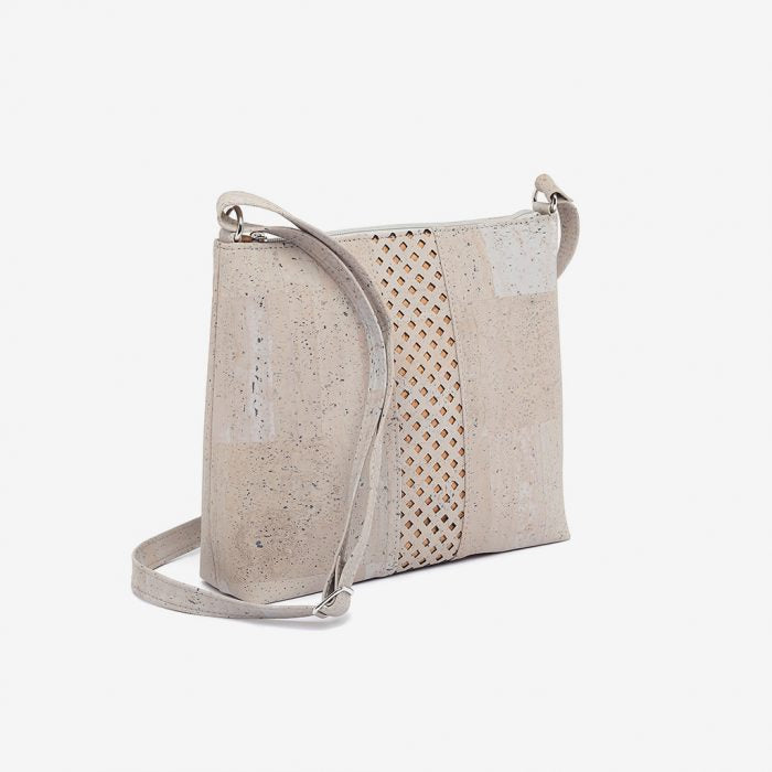 Artelusa Cork Purse with Laser-Cut Diamonds