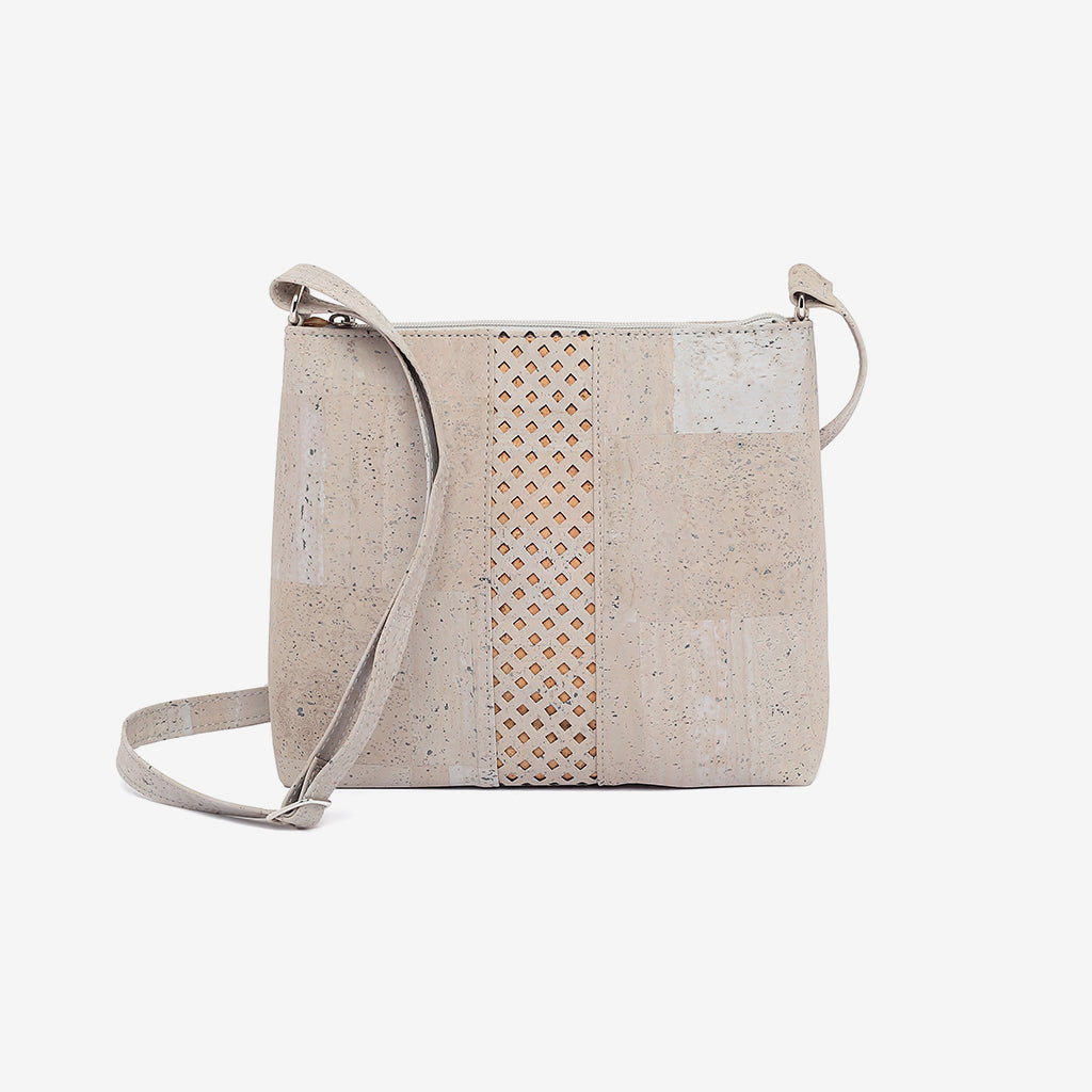 Artelusa Cork Purse with Laser-Cut Diamonds