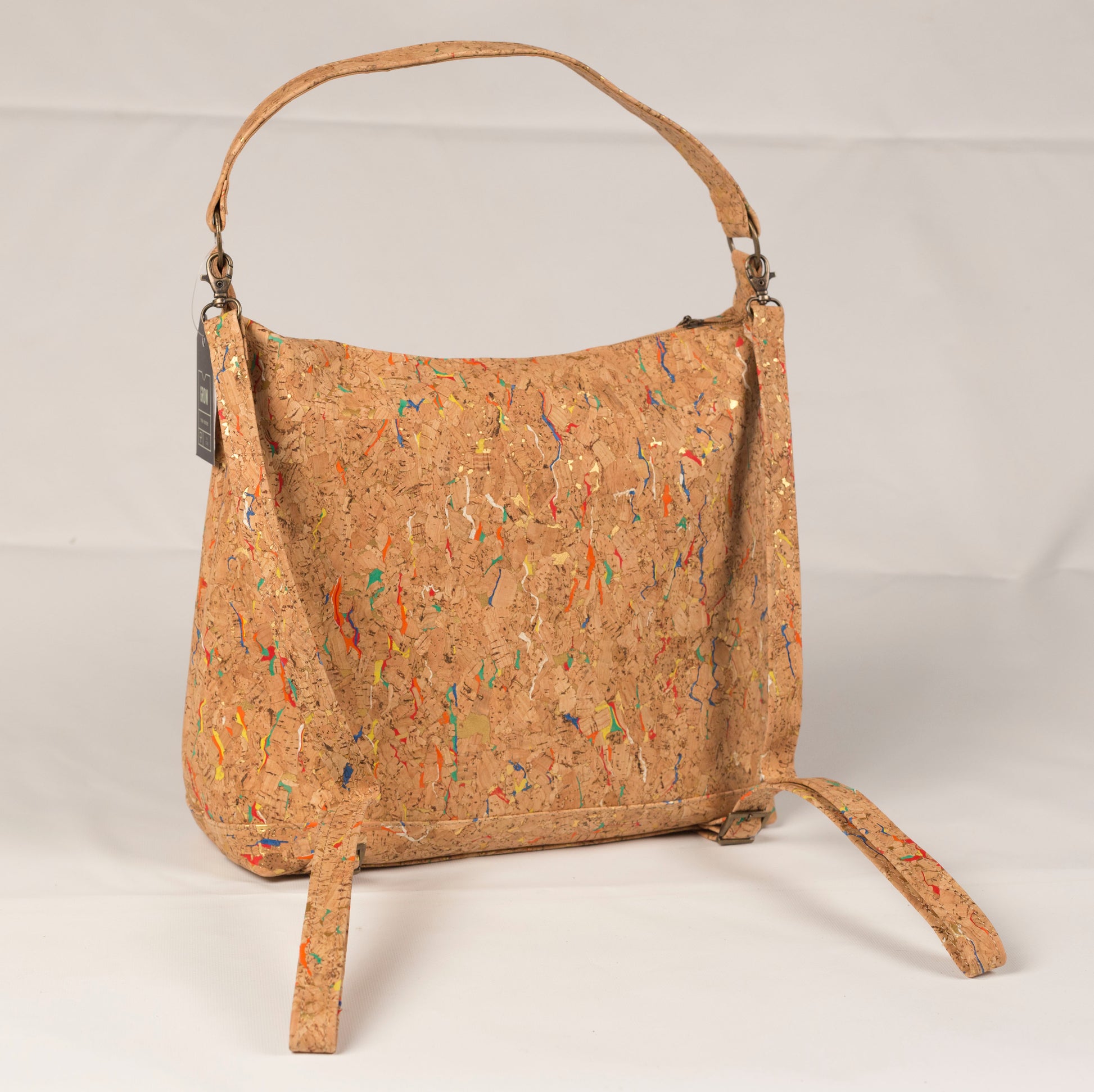 Colorful Cork Convertible Backpack | HowCork - The Cork Marketplace