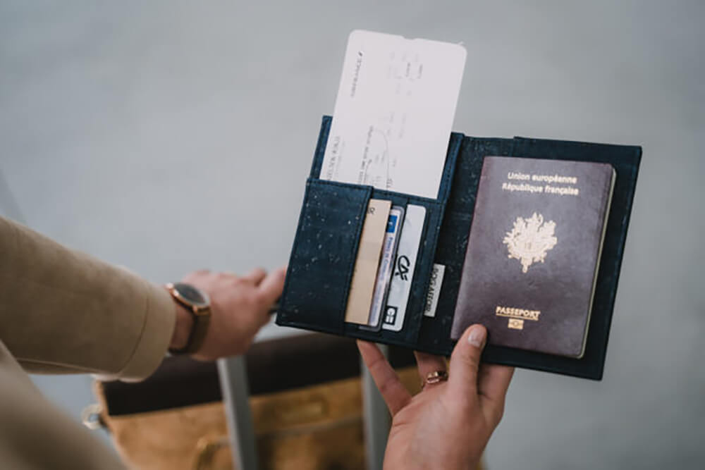 Bag Affair Cork Passport Cover