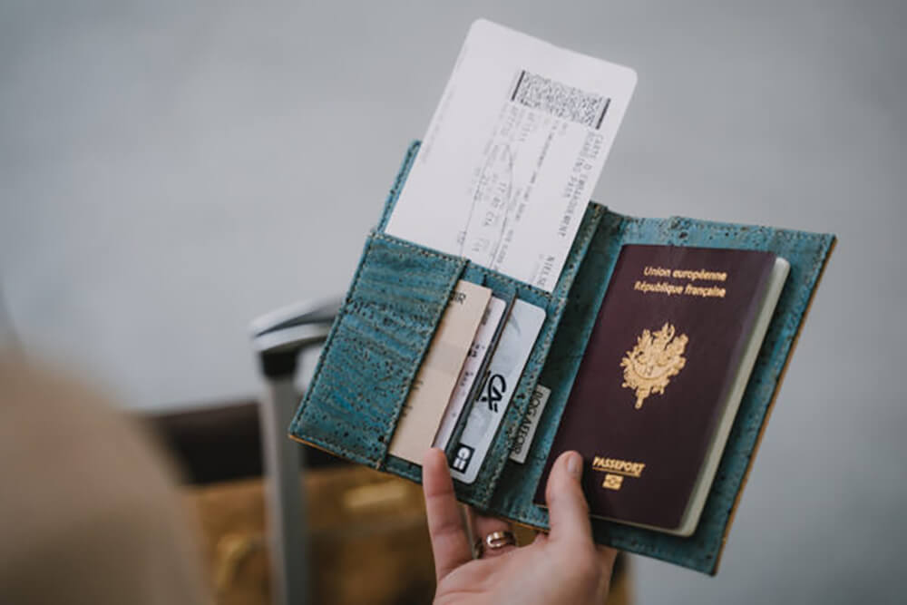 Bag Affair Cork Passport Cover