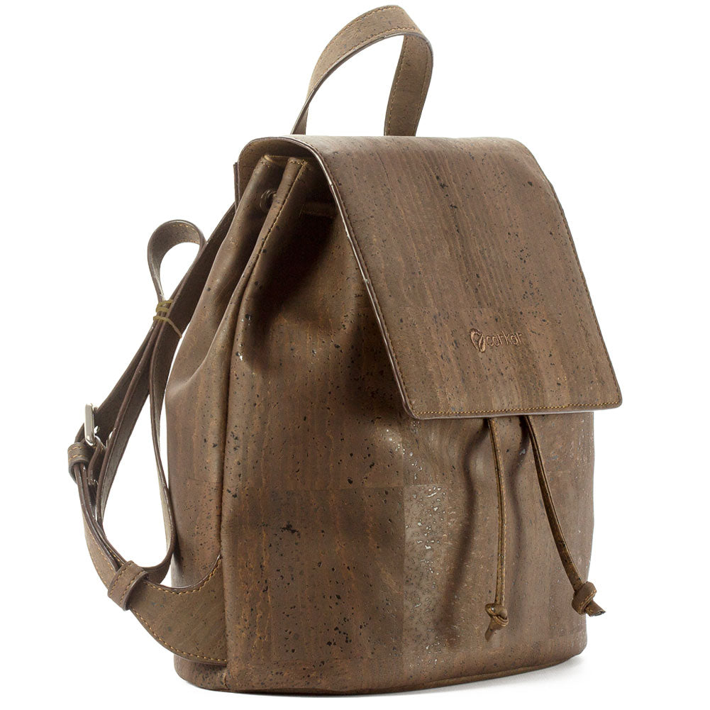 Brown Cork Backpack | HowCork - The Cork Marketplace