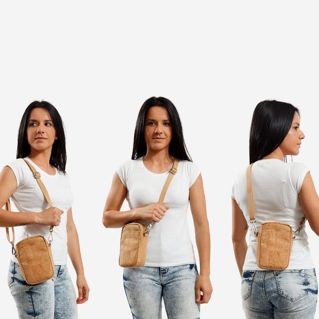 Corkor Vertical Crossbody Pouch