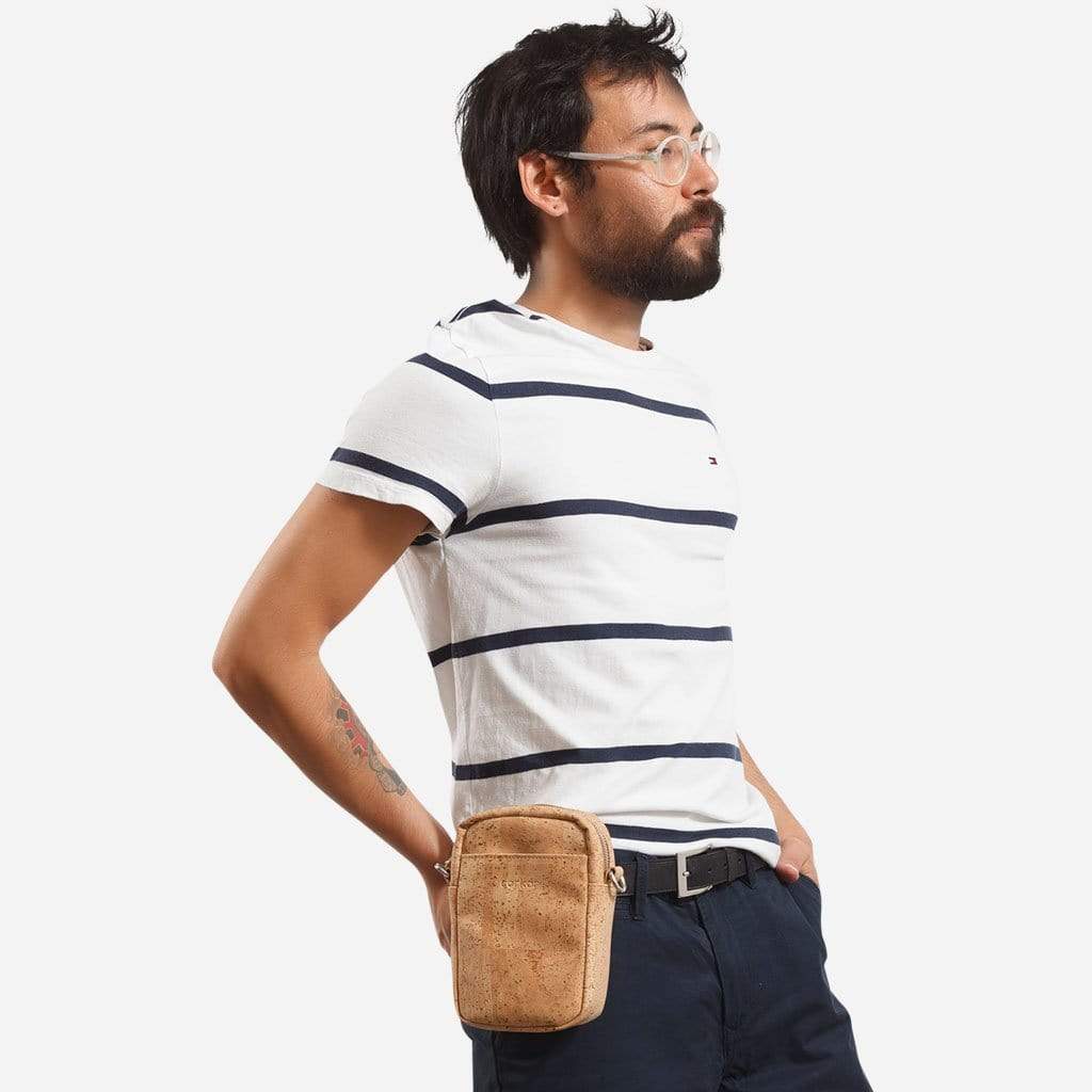 Corkor Vertical Crossbody Pouch