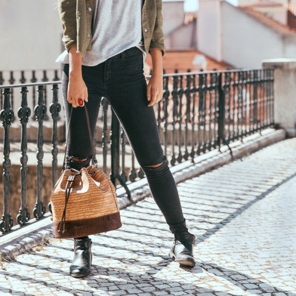 Cork Bucket Bag | HowCork - The Cork Marketplace