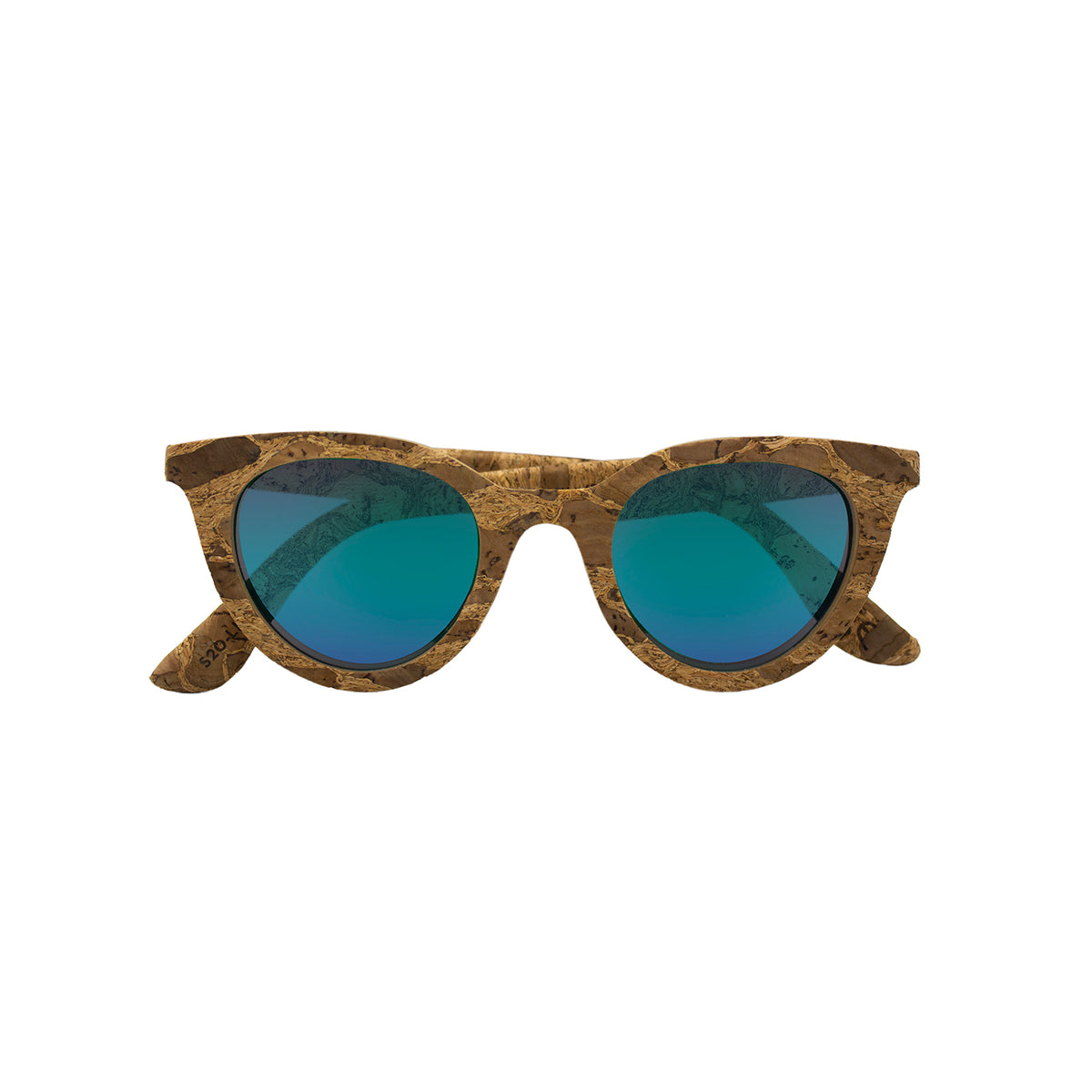 Mistura Handcrafted Grey Wood Cat Eye Sunglasses w/ Cork Case Mia Womens Fashion Cat Eye Sunglasses main image 4