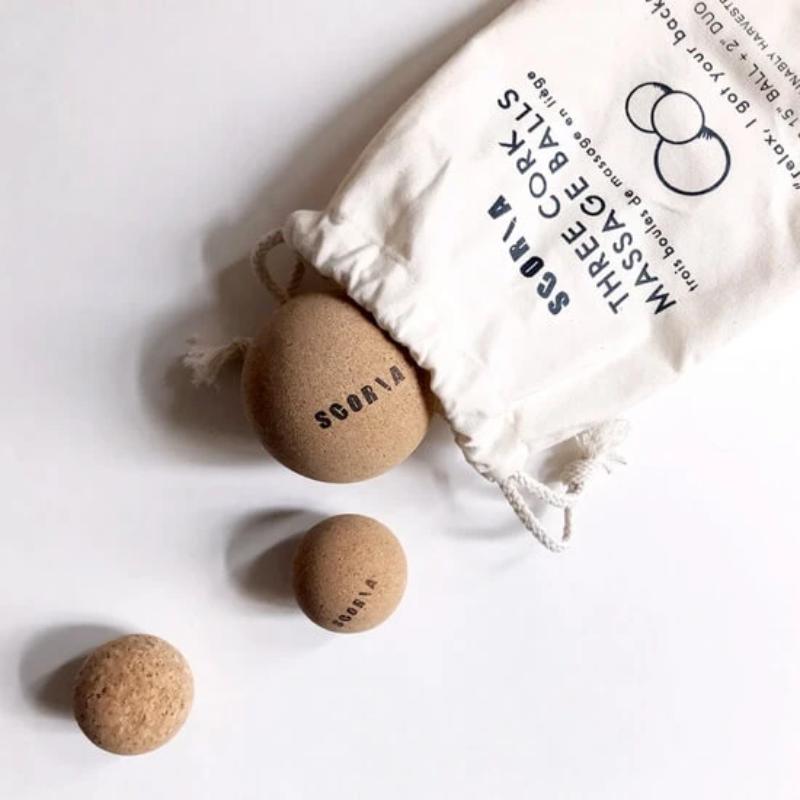 Scoria World Cork Massage Balls