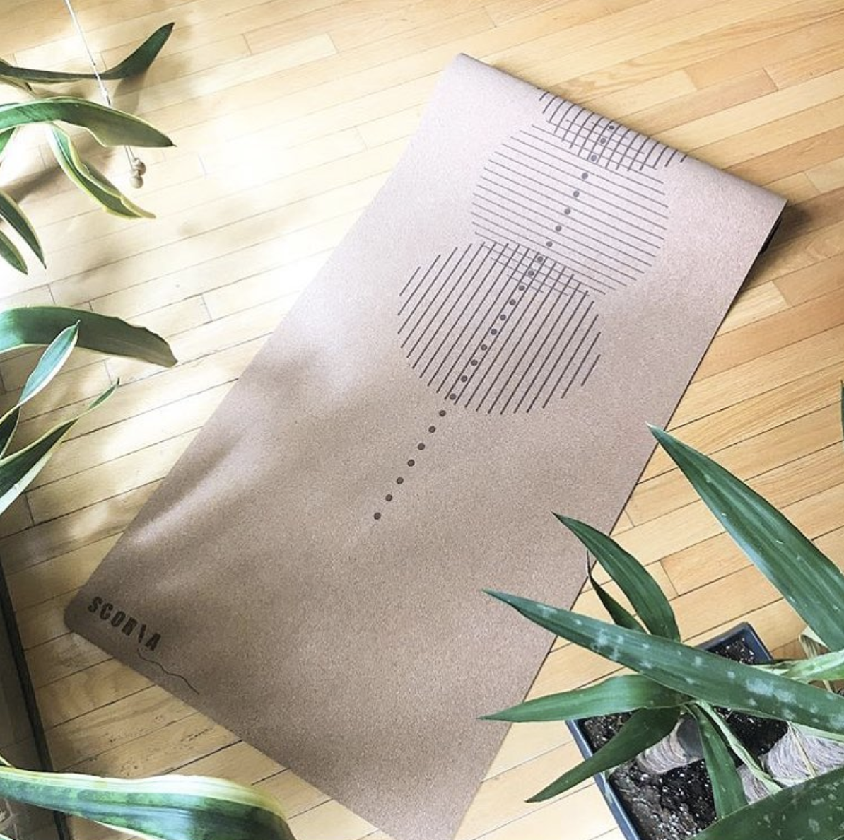 Scoria World Revolve Cork Yoga Mat