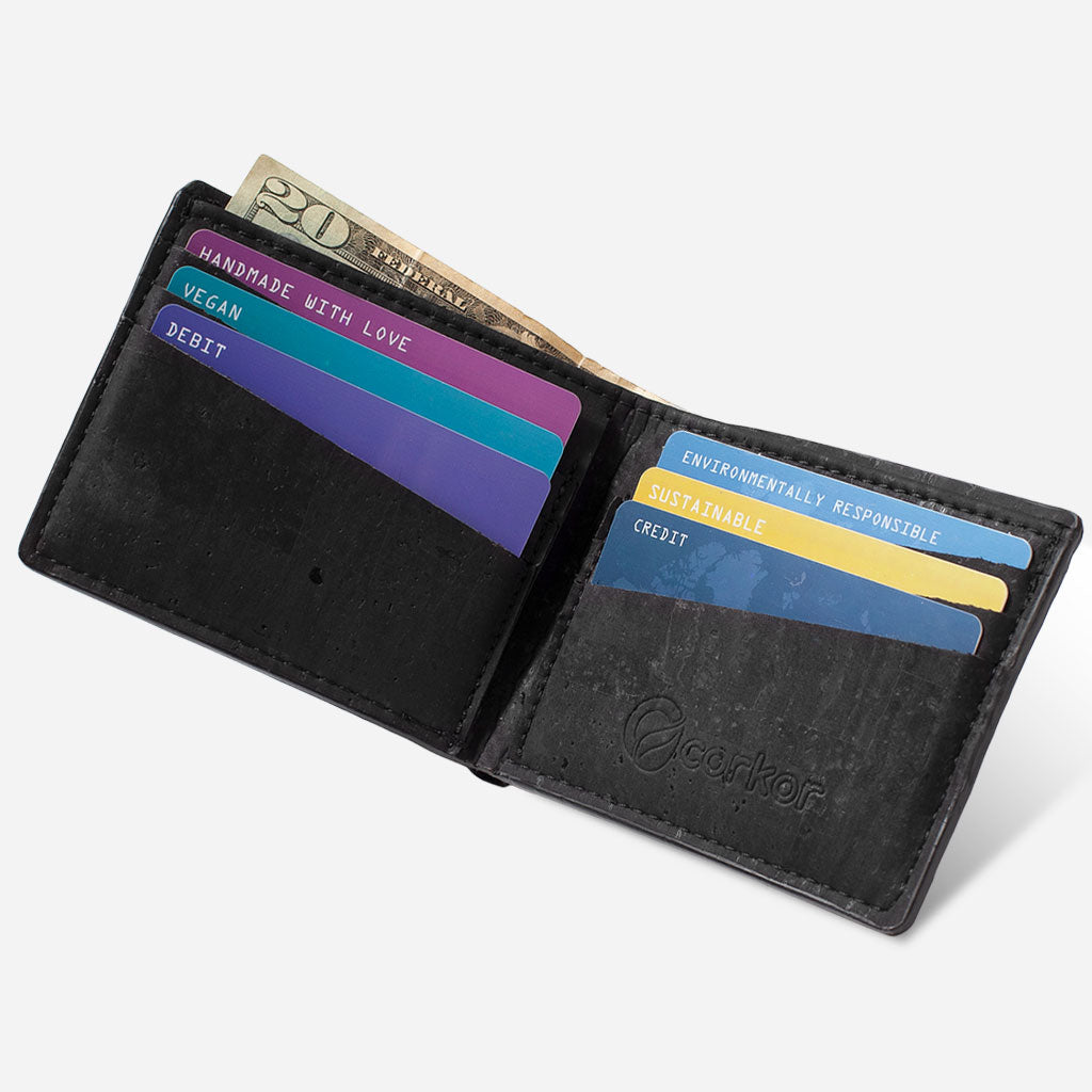 Corkor Slim Bi-Fold Cork Wallet