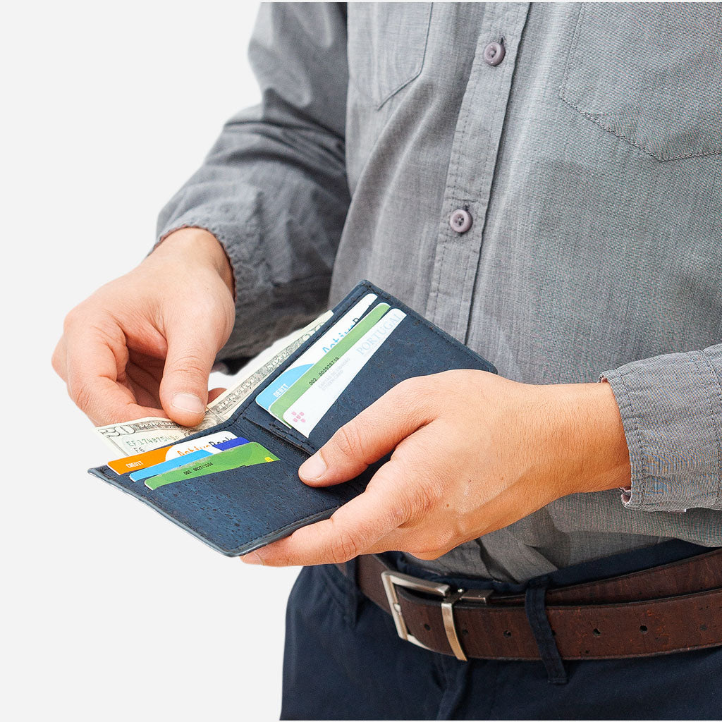Corkor Slim Bi-Fold Cork Wallet