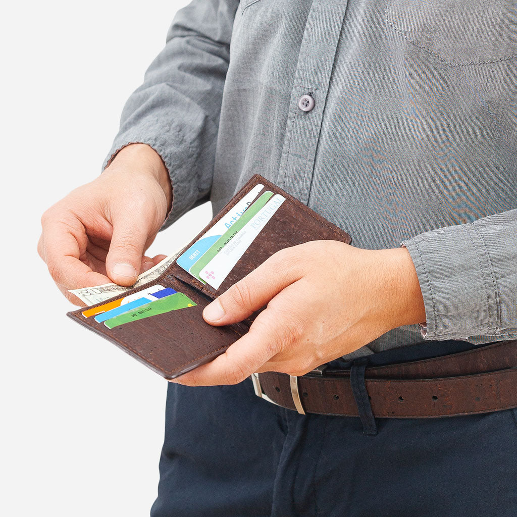 Corkor Slim Bi-Fold Cork Wallet