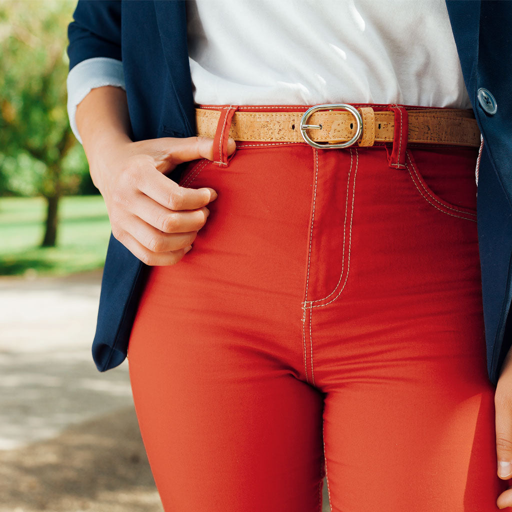 Corkor Women's Cork Belt 25mm